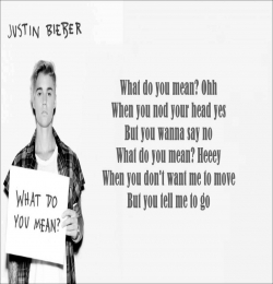 What Do You Mean